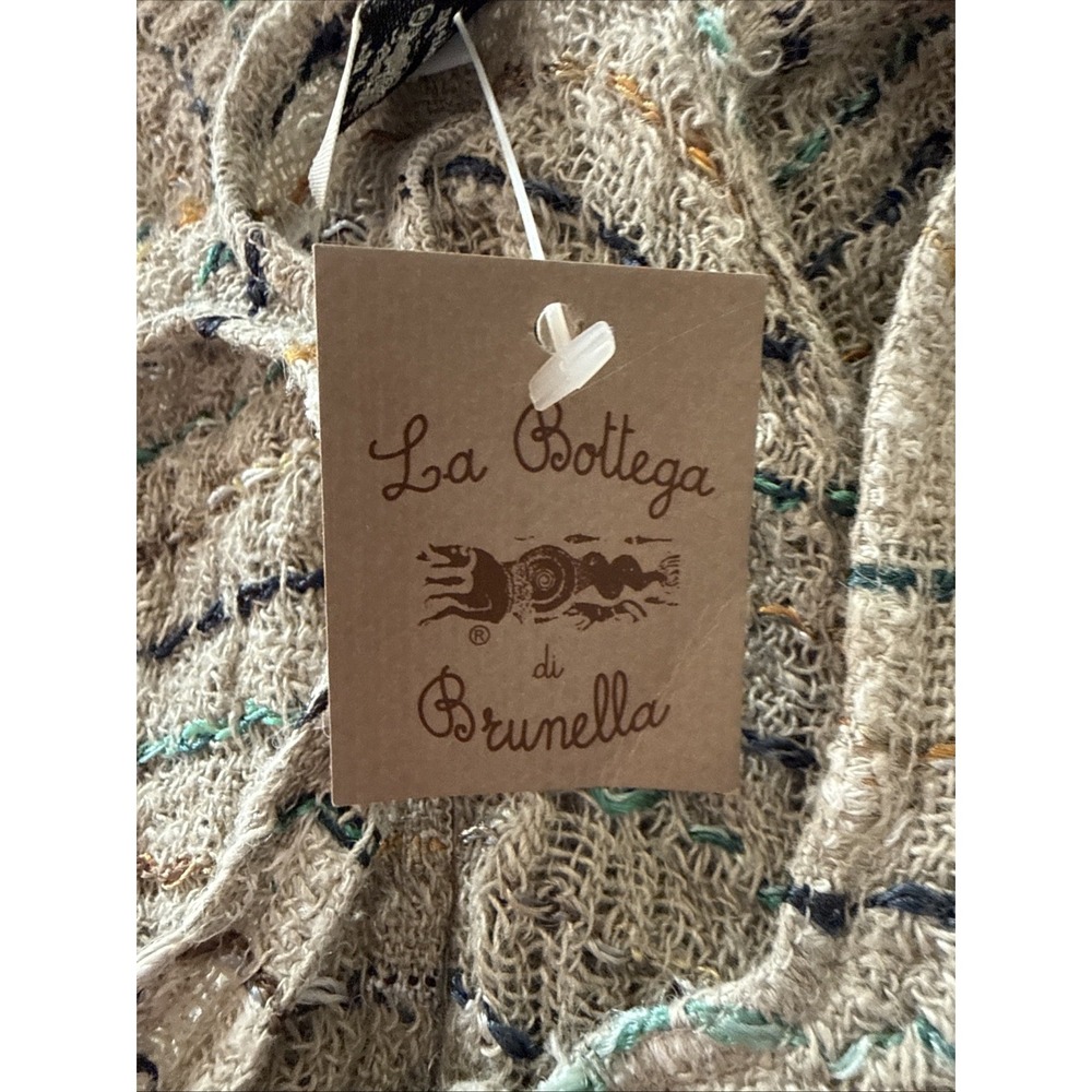 La Bottega Di Brunella Linen Swing Top Toddler Baby Girls Size 2 Italy Luxe NWT - Picture 10 of 12